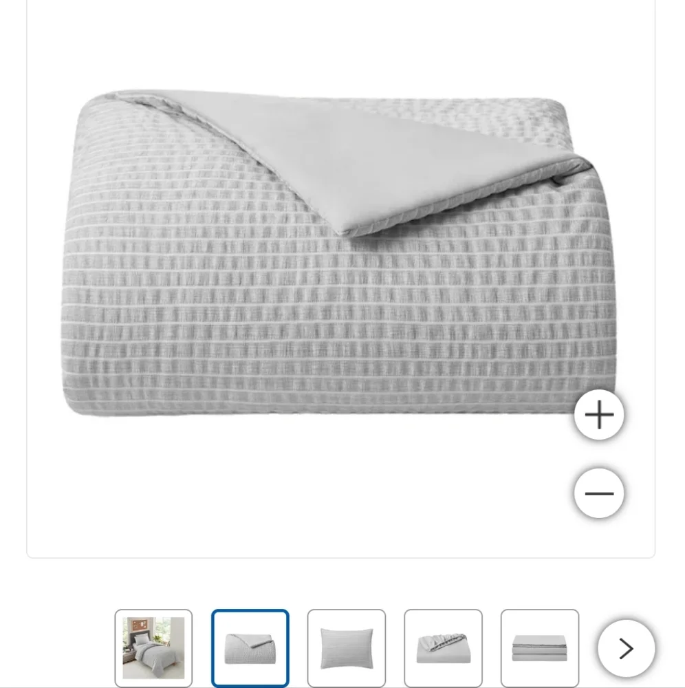 Daniela 5-piece Twin XL Microfiber Textured Comforter & Sheet Set new